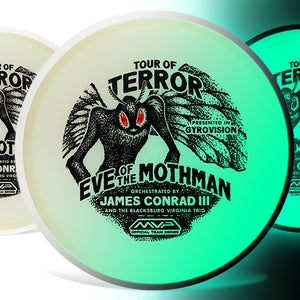 PREORDER - MVP Discs- DETOUR ECLIPSE 2.0 - James Conrad - 2024 Team Series Halloween Edition GLOW 176-179 Conrad headwind James midrange Midrange Discs midrange driver preorder