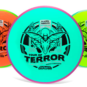 PREORDER - Axiom Discs - FISSION PYRO - Eagle McMahon - Tour of Terror - 2024 Team Series Halloween Edition fission pyro flying thrills halloween 2024 headwind midrange Midrange Discs midrange driver preorder team series halloween edition tour of terror