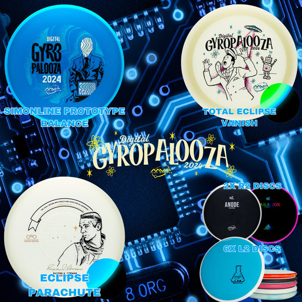 PREORDER - GYROPALOOZA 2024- 11 Disc Mystery Box gyropalooza gyropalooza 2024 mvp gyropalooza mystery box mystery box preorder