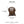 1:24 scale dollhouse wicker arm chair in Dark Walnut, 1 1/2 in W x 1 9/16 in D x 1 9/16 in H