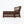 1:24 Dollhouse Miniature Wicker-Style Lounge Set, 2 Piece – Dark Walnut - chaise lounge, side view (digital recolor, color preview)
