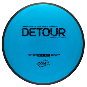 MVP - Detour - Neutron - James Conrad Signature Midrange Conrad headwind James James Conrad Signature midrange Midrange Discs midrange driver