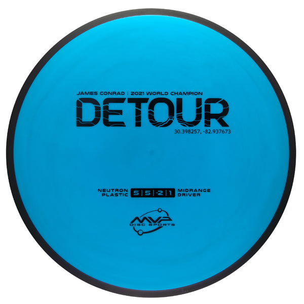 MVP - Detour - Neutron - James Conrad Signature Midrange Conrad headwind James James Conrad Signature midrange Midrange Discs midrange driver