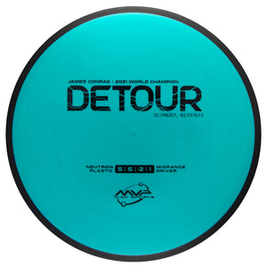 MVP - Detour - Neutron - James Conrad Signature Midrange Conrad headwind James James Conrad Signature midrange Midrange Discs midrange driver