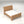 1:24 Dollhouse Miniature Queen Sleigh Bed Kit with Mattress – Honey Teak – digital preview render