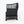 1:24 Dollhouse Miniature Wicker-Style Loveseat, Patio Sofa – Ebony - side view (digital recolor, color preview)