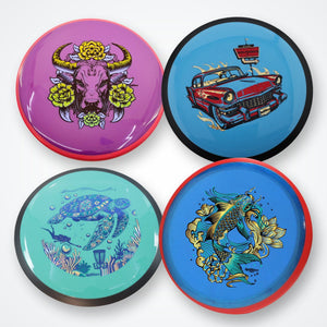 GolfDisco Originals custom stamped disc golf discs