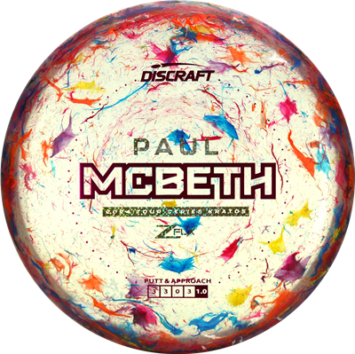 Discraft - Kratos - Jawbreaker ZFLX - Paul McBeth 2024 TOUR SERIES Discraft KRATOS paul Paul Mcbeth