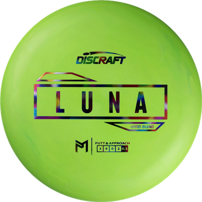 Discraft - Luna - Hard Blend - Putt & Approach Luna paul Paul Mcbeth Putt and Approach Putter putter line