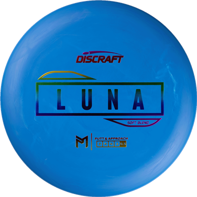 Discraft - Luna - Soft Blend - Putt & Approach Luna paul Paul Mcbeth Putt and Approach Putter putter line soft