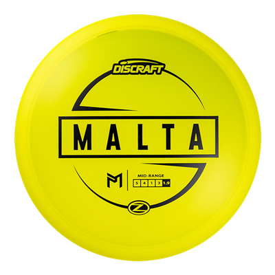 Discraft - Malta - Z - Midrange Discraft discs esp Overstable Paul Paul Mcbeth stable