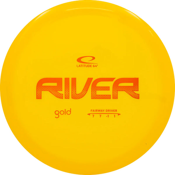 Latitude 64 - River - Gold - Fairway Driver 64 latitude mid Mid-Range mid-range-midrange midrange opto river stable sweden swedish Trilogy understable