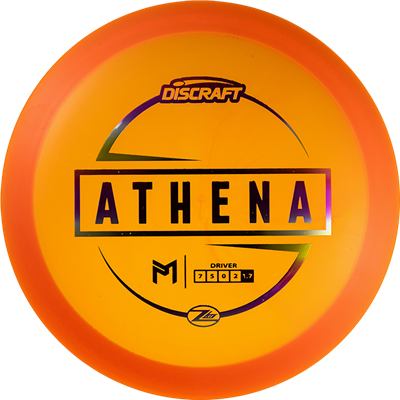 Discraft - Athena - Z Lite - Paul McBeth Fairway Driver discraft athena review first run athena