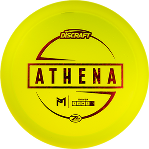 Discraft - Athena - Z Lite - Paul McBeth Fairway Driver discraft athena review first run athena