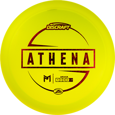 Discraft - Athena - Z Lite - Paul McBeth Fairway Driver discraft athena review first run athena