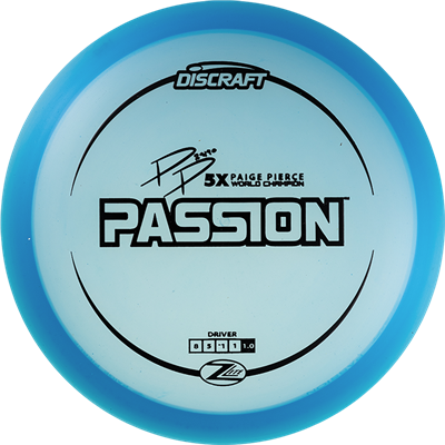 Discraft - Passion - Z Lite - Paige Pierce Driver discraft passion discraft passion flight numbers paige pierce passion passion disc passion disc golf passion discraft