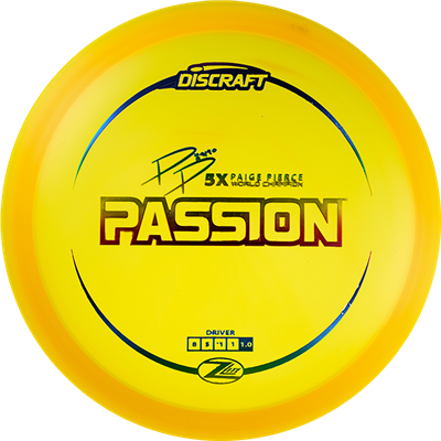 Discraft - Passion - Z Lite - Paige Pierce Driver discraft passion discraft passion flight numbers paige pierce passion passion disc passion disc golf passion discraft