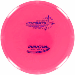 Innova - Wombat3 - Star - Midrange Beginner Friendly innova innova champion innova champion discs mid mid range mid-range-midrange midragne midrange midrange driver star Wombat wombat 3 wombat3