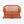 1:24 Dollhouse Miniature Wicker-Style Loveseat, Patio Sofa – Terra Cotta - front view (digital recolor, color preview)