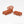 1:24 wicker-style dollhouse lounge set in Terra Cotta: chaise lounge and coffee table (digital composite, color preview)