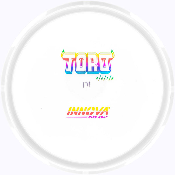 Innova - Toro - STAR - DYER DELIGHT - Blank White with Bottom Stamp APPROACH PUTTER BLANK Calvin Disc Golf disc golf discs disc golf putter Driving putter glow light Heimburg hiemburg innova champion innova champion discs Overstable putt putt & Approach Putt and Approach Putter Putting star toro