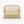 1:24 Dollhouse Miniature Wicker-Style Loveseat, Patio Sofa – White Oak - front view (digital recolor, color preview)