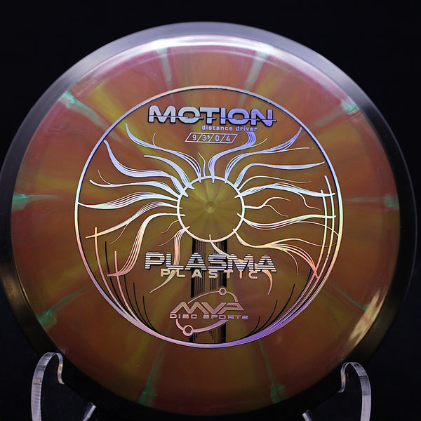 mvp - motion - plasma plastic - distance driver 170-175 / red brown yellow mix/170