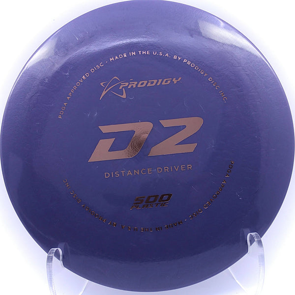 prodigy - d2 - 500 plastic - distance driver purple/174