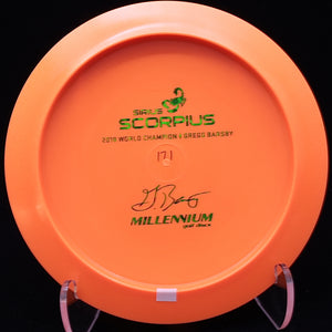 millennium - scorpius - sirius - distance driver orange/green shards/171