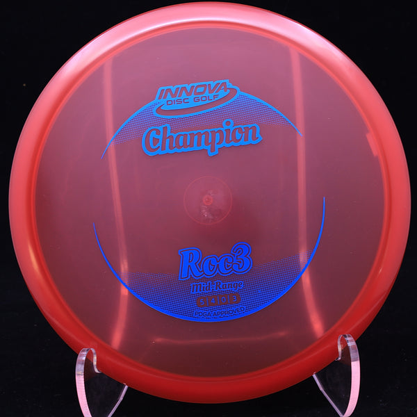 innova - roc3 - champion - midrange red/blue/180
