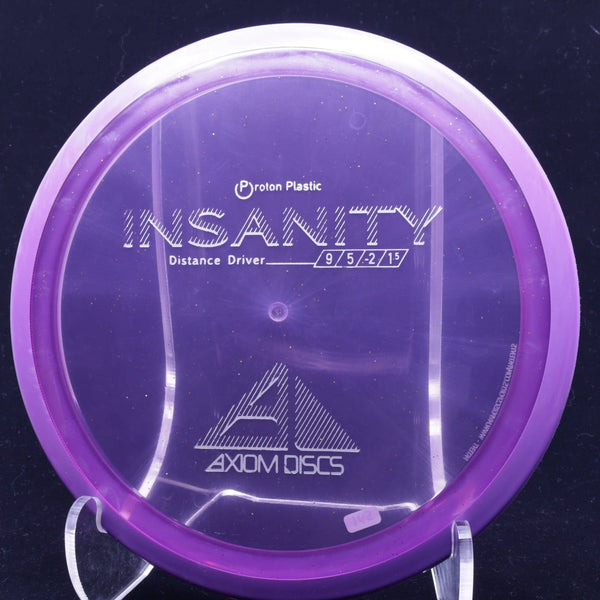 axiom - insanity - proton - distance driver 165-169 / purple glitter/purple/165