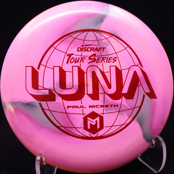 discraft - luna - esp - 2022 tour series paul mcbeth 170-172 / pink grey/red