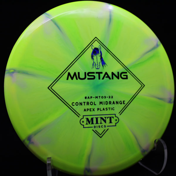 Mint Discs - Mustang - Swirly Apex - Midrange - GolfDisco.com
