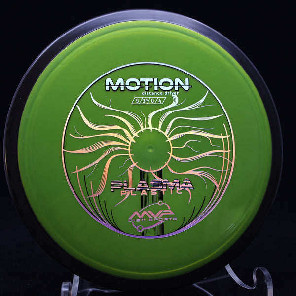 mvp - motion - plasma plastic - distance driver 165-169 / green foliage/168