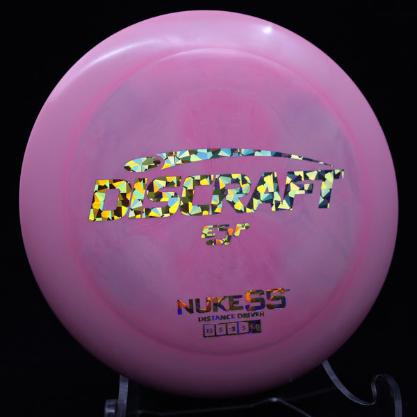 discraft - nuke ss - esp - distance driver 170-172 / pink grey mix/pinwheel/172