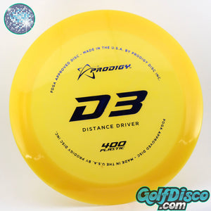 Prodigy - D3 - 400 Plastic - Distance Driver - GolfDisco.com
