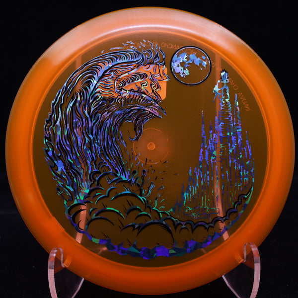 innova - firebird - champion - "firebird suite" a golfdisco.com original, designed by skeet scienski orange/blue shards/173-175