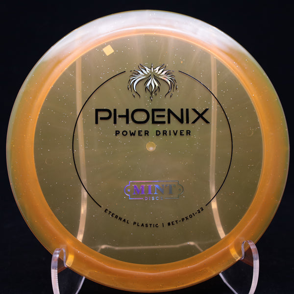 mint discs - phoenix - eternal - overstable distance driver 165-169 / orange light/gold/165