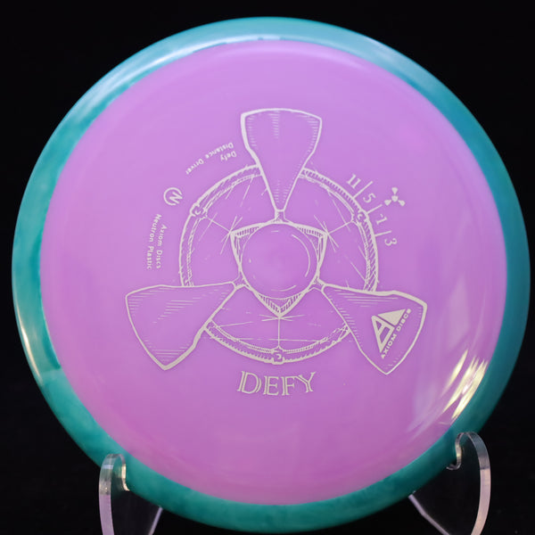 axiom - defy - neutron - distance driver 155-159 / purple/teal/159
