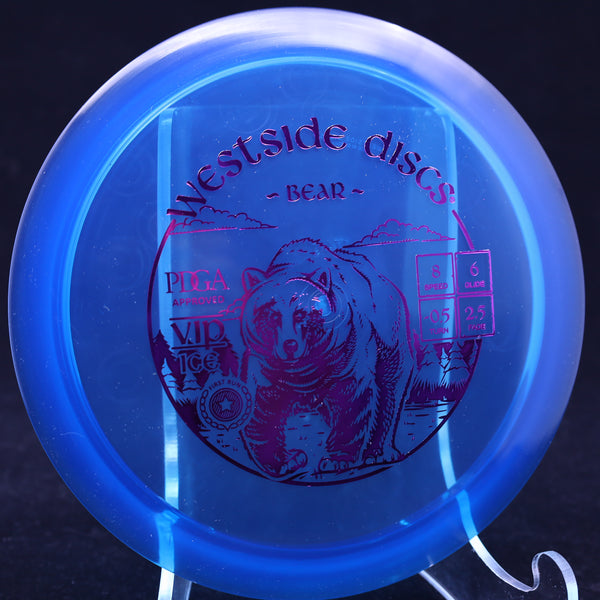 westside discs - bear - vip ice - distance driver blue/purple/174