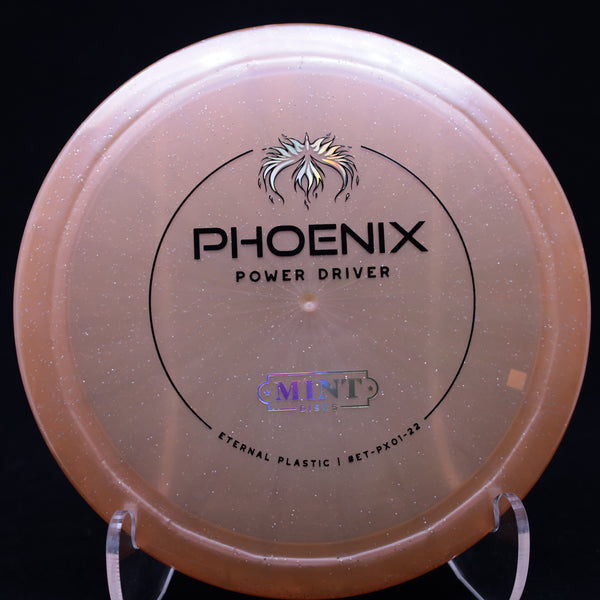 mint discs - phoenix - eternal - overstable distance driver 165-169 / orange pale/gold/165