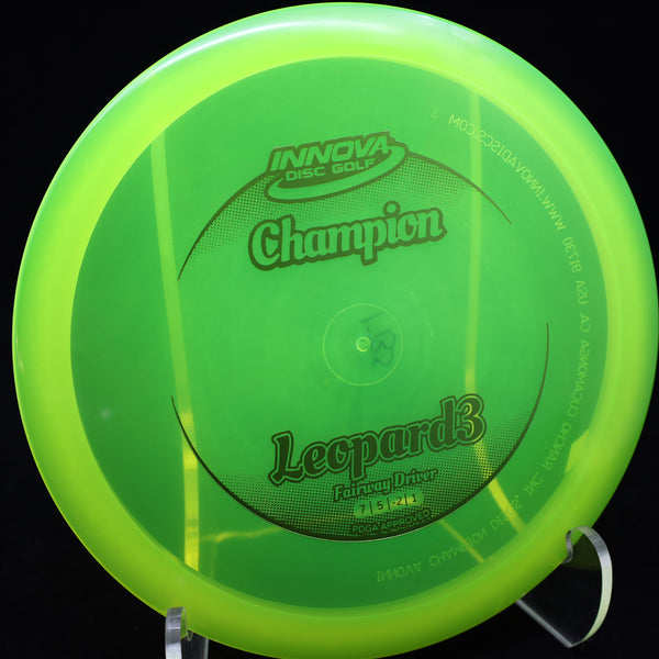 innova - leopard3 - champion - fairway driver yellow/metalic lime/175