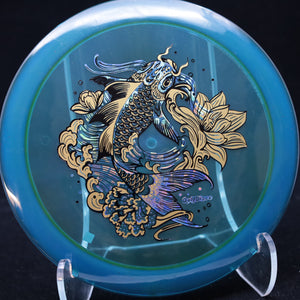 Thought Space Athletics - Animus - Ethos - GolfDisco exclusive "Koi Nishikigoi" BLUE BLUE LIGHT 169 animus athletics disc golf discs disc golf discs for sale discs ethos GOLFDISCO ORIGINALS KOI koi fish Koi Nishikigoi space thought thought space athletics TSA z