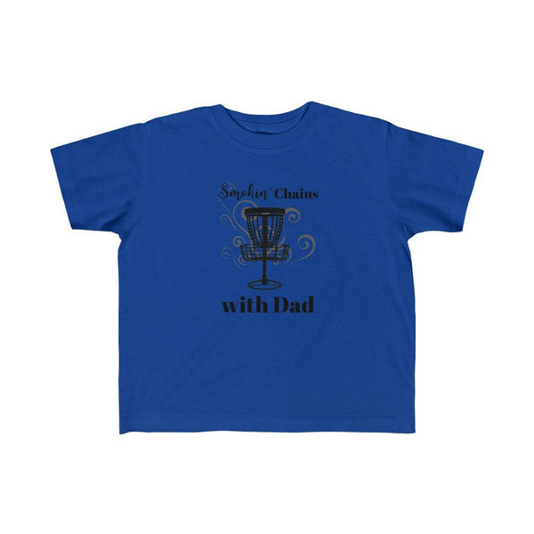"SMOKIN' CHAINS WITH DAD" TODDLER SHIRT, SHORT SLEEVE   2T-6T - GolfDisco.com