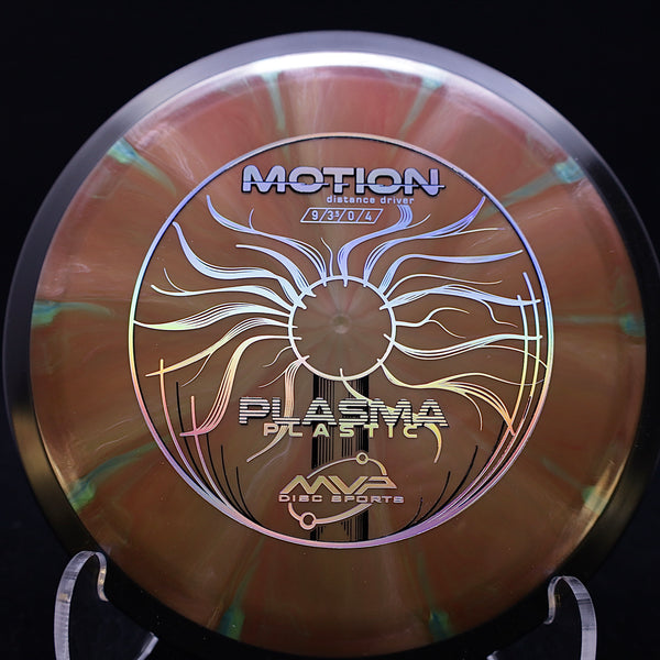 mvp - motion - plasma plastic - distance driver 170-175 / red brown aqua mix/174