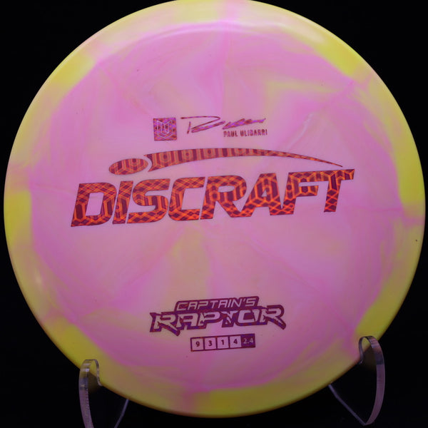 2022 Discraft Swirly ESP Captains Raptor - Paul Ulibarri Signature Disc - GolfDisco.com