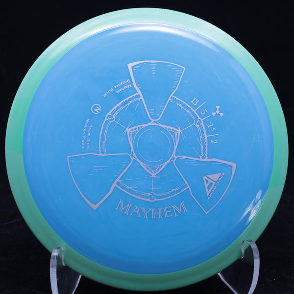 axiom - mayhem - neutron - distance driver 165-169 / blue/green slate/169
