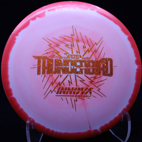 Innova - Thunderbird - Halo Star - Distance Driver RED PINK ORANGE STAR GLITTER 175 distance driver golfdisco halo Halo Star innova speed 9 star thunderbird