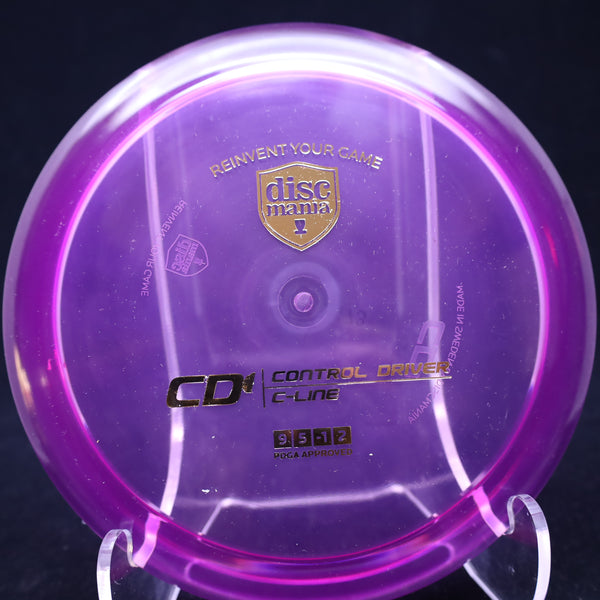 Discmania - CD1 - C-Line - Fairway Driver PURPLE GOLD 173 C Line CD CD 1 CD1 control driver Discmania fairway driver