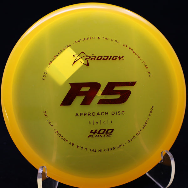 Prodigy - A5 - 400 Plastic - First Run Approach Disc
